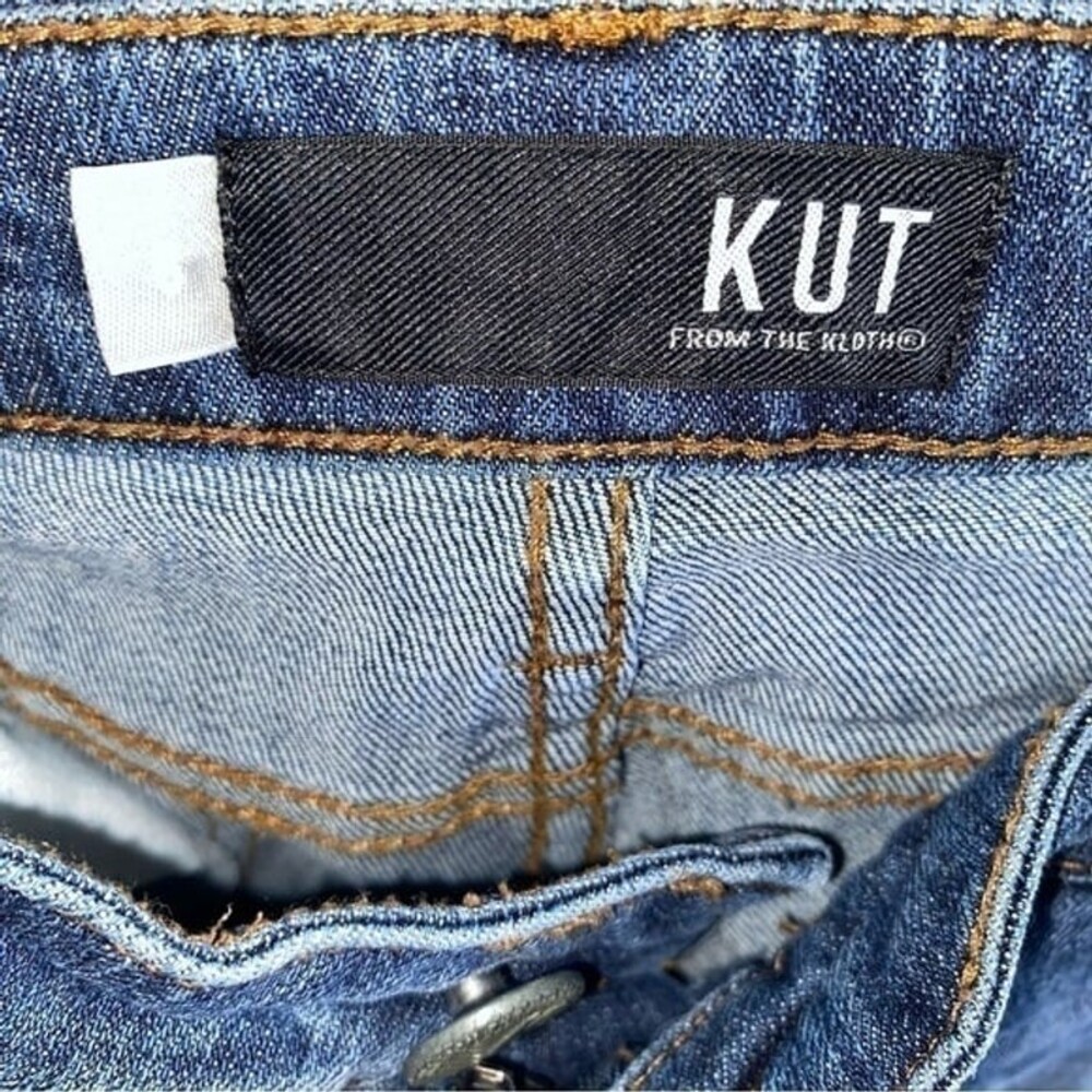 Kut From The Kloth Catherine Boyfriend Denim Size 8 - Picture 3 of 9